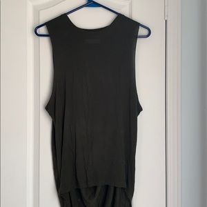 Dark Green Muscle Tank